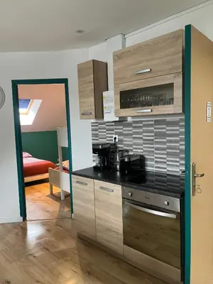 Cuisine ou kitchenette dans l'établissement VIVA LA VIDA