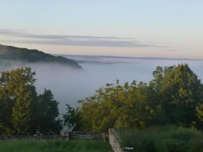 Paysage naturel près de la maison de vacances