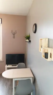 Télévision ou salle de divertissement dans l'établissement Linotin centre ville Compiègne