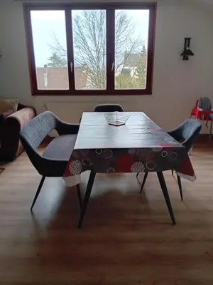 Coin salon dans l'établissement Chambre de la Vigne