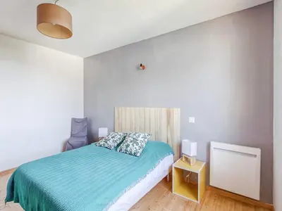 Un ou plusieurs lits dans un hébergement de l'établissement Pleasant Cottage in Challerange