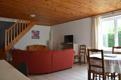 Télévision ou salle de divertissement dans l'établissement Gite de Grigny