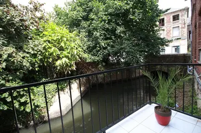 Jardin de l'établissement LA MEDINA