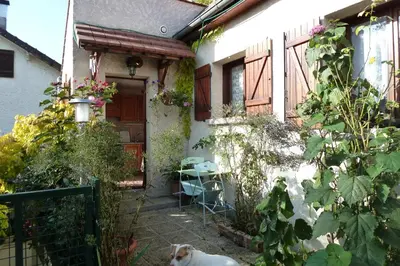 Jardin de l'établissement Gîte Les Iris