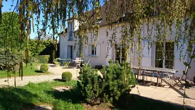 Jardin de l'établissement Chambre d'Elisabeth à la Ferme