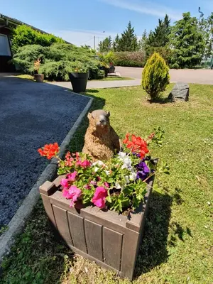 Jardin de l'établissement Eqynox Hotel