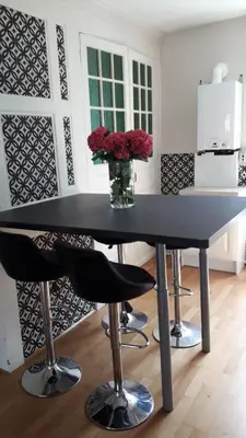 Cuisine ou kitchenette dans l'établissement Appartement 80m2 dans belle demeure