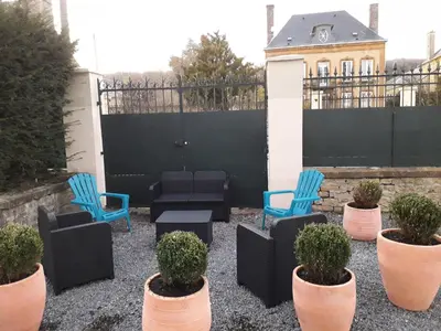 Jardin de l'établissement Appartement 80m2 dans belle demeure