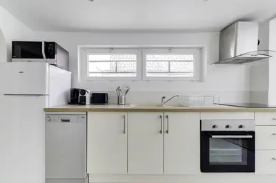Cuisine ou kitchenette dans l'établissement Natural chic au coeur de Reims