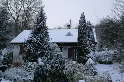 L'établissement Entre Phare et Moulin en hiver