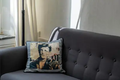 Coin salon dans l'établissement Suite Ophélie