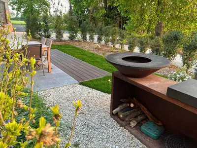 Jardin de l'établissement Tomates cerises à la ferme de Sorval