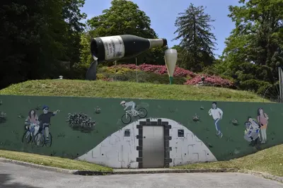 Jardin de l'établissement Les Bulles Blanches