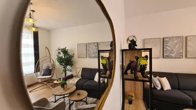 Coin salon dans l'établissement Le Refuge by EasyEscale