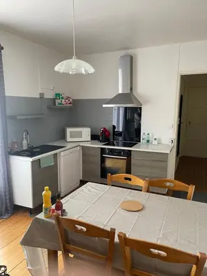 Cuisine ou kitchenette dans l'établissement Erliz