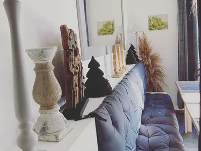 Coin salon dans l'établissement A l'ombre d'Armandii