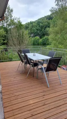 Paysage naturel près de la maison de vacances