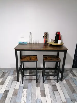 Plateau bouilloire dans l'établissement Chambre privé chez Chris