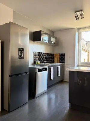 Cuisine ou kitchenette dans l'établissement Sans-soucis en plein coeur d'Hautvillers
