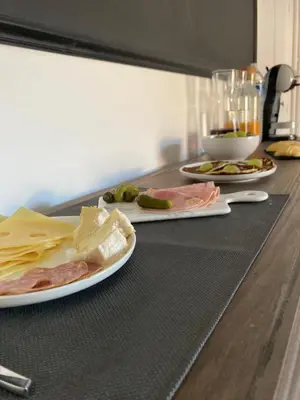 Nourriture dans la maison d'hôtes ou à proximité