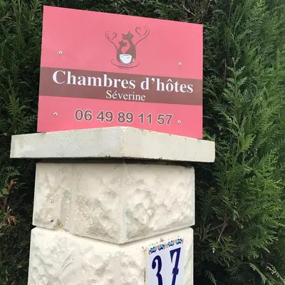 Certificat, récompense, panneau ou autre document affiché dans l'établissement Séverine chambres d’hôtes