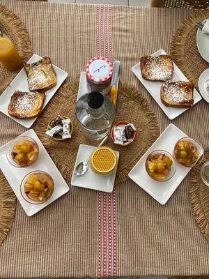 Nourriture dans le B&B/chambre d'hôtes ou à proximité