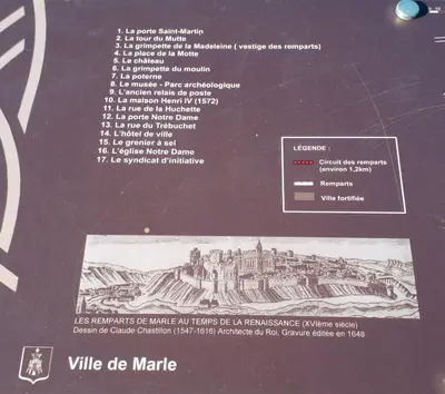 Plan de l'établissement Les Hauts de Marle