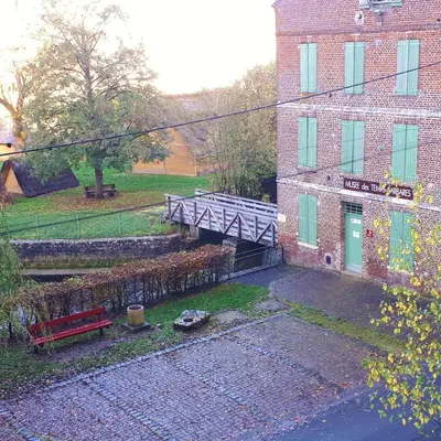 Jardin de l'établissement Les Hauts de Marle