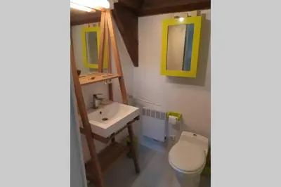 Salle de bains dans l'établissement GITE, MAISON A LA CAMPAGNE ARDENNES, AISNE,MARNE