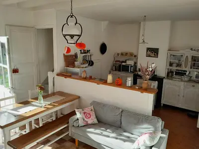 Cuisine ou kitchenette dans l'établissement GITE, MAISON A LA CAMPAGNE ARDENNES, AISNE,MARNE