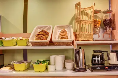 Nourriture dans l'hôtel ou à proximité