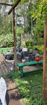 Jardin de l'établissement Maison cocconing proche Reims