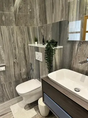 Salle de bains dans l'établissement L'Emperador