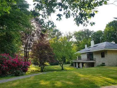 Jardin de l'établissement Les Sabots du Parc