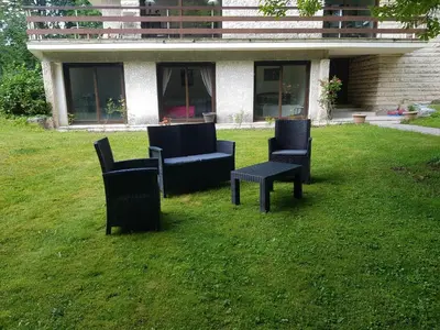 Jardin de l'établissement Les Sabots du Parc