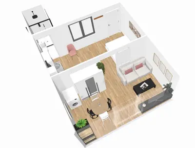 Plan de l'établissement Appartement cosy proche Cathédrale