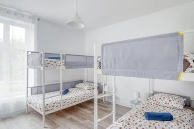 Un ou plusieurs lits dans un hébergement de l'établissement Le 12 - Freedomus Marne-la-Vallée