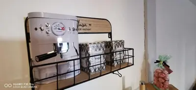 Cuisine ou kitchenette dans l'établissement Appartement Cosy au cœur de la Champagne
