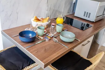 Nourriture dans l'appartement ou à proximité