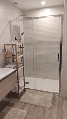Salle de bains dans l'établissement Bulles d'Evasion