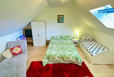 Un ou plusieurs lits dans un hébergement de l'établissement Luxury, Peaceful 3 bedroom family home