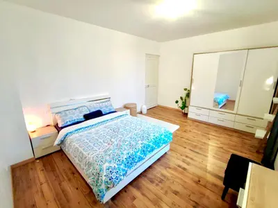 Un ou plusieurs lits dans un hébergement de l'établissement Luxury, Peaceful 3 bedroom family home
