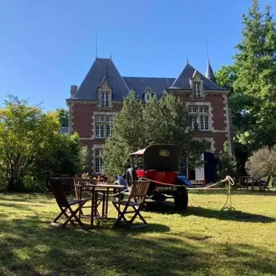 Jardin de l'établissement Domaine de la Croix de Saint Lambert