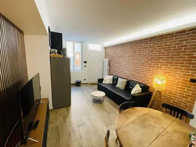 Coin salon dans l'établissement Le Charmant Bailla Science-Po