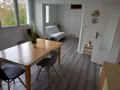 Un ou plusieurs lits dans un hébergement de l'établissement L'escale champenoise , wifi garage parking privè gratuit