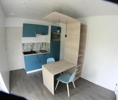 Cuisine ou kitchenette dans l'établissement Gîte et chambre d'hôtes en Champagne