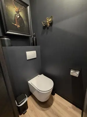 Salle de bains dans l'établissement La Jonquette