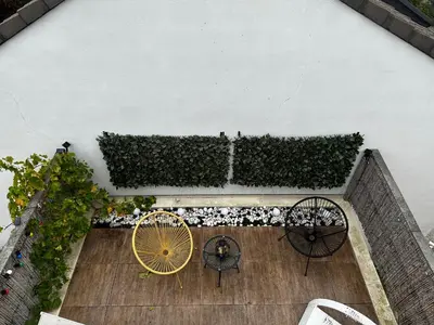 Balcon ou terrasse dans l'établissement Pink Tropical Champagne