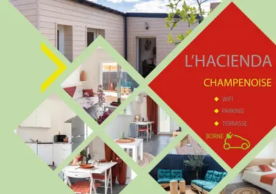 Plan de l'établissement L'HACIENDA CHAMPENOISE