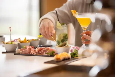 Nourriture dans l'hôtel ou à proximité